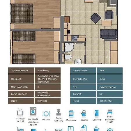Apartamento Kaskada & Comfort